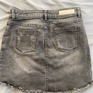 Calvin Klein Boyfriend skirt distressed 12
